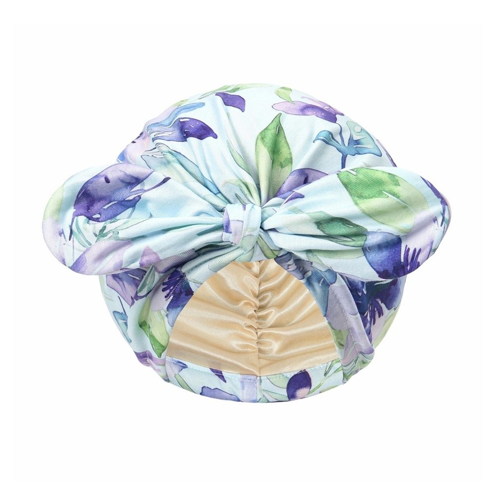 Bow Tie Pre Tied - Satin Lined Bandana Turban Hat Rabbit