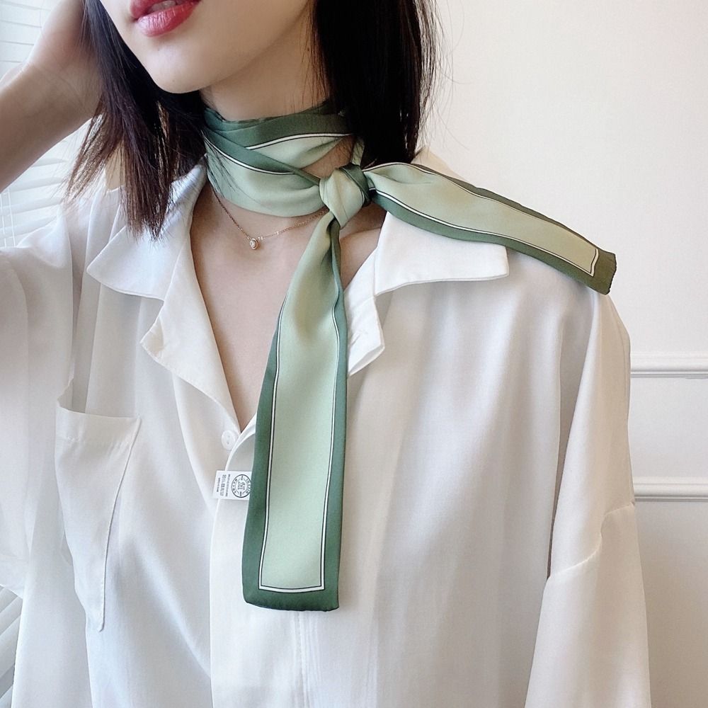 Tie Ribbon Headband Neckerchie - Silk Tie Striped 评论和价格