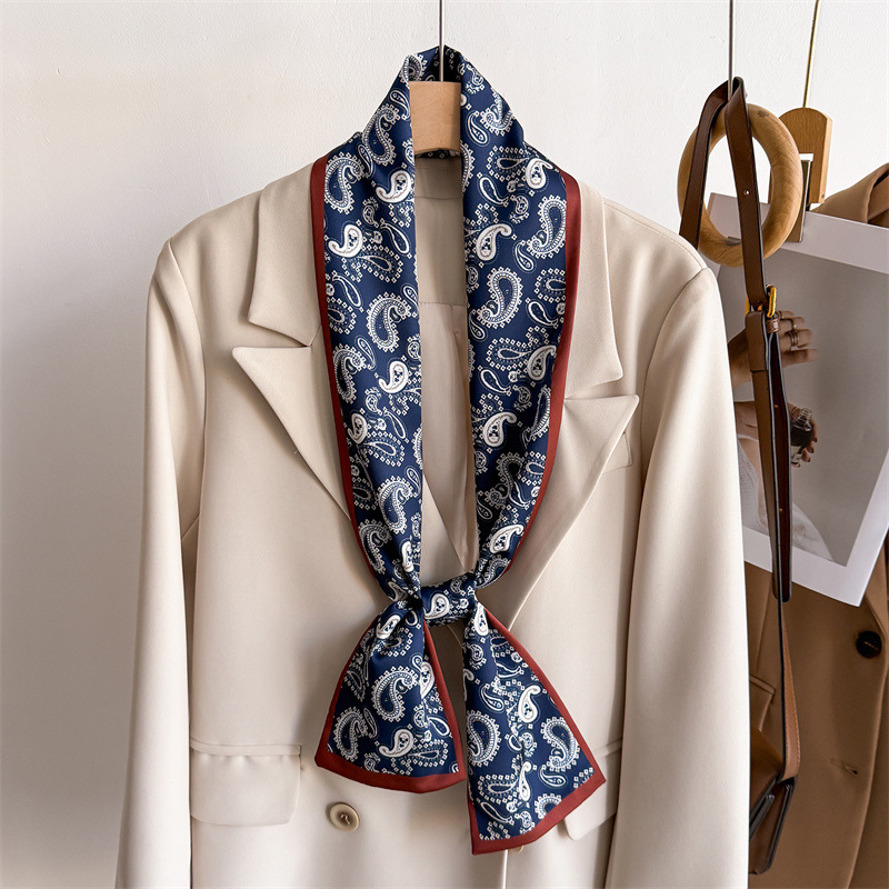 2026 Women's Silk Feel Printed - Face Scarf Mask 评论和价格