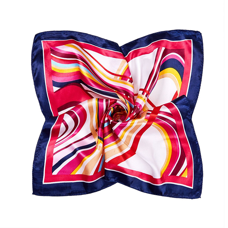 50*50cm Square Silk Scarves Sc - Scarf Silk Square 评论和价格
