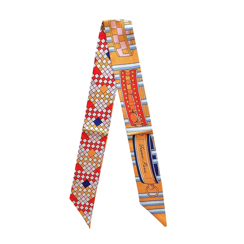 New Lattice Chain Women's Fash - Ascot Neck Scarf 评论和价格